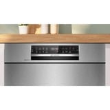 Bosch SMU6ECS12E Serie 6, Spülmaschine edelstahl (gebürstet), 60 cm, Home Connect