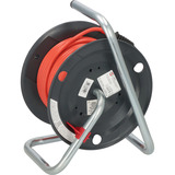 Brennenstuhl Garant IP44 Outdoor-Kabeltrommel, 3-fach schwarz/rot, 20 Meter