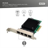 Digitus 4-Port 2,5G Ethernet, LAN-Adapter 