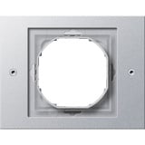 Gira Abdeckrahmen 1-fach TX44 aluminium, Retail