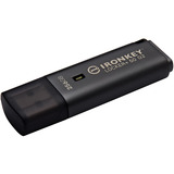 Kingston IronKey Locker+ 50 G2 256 GB, USB-Stick anthrazit, USB-A 3.2 Gen 1