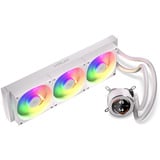 Krux HydroGlance 360 LCD White, Wasserkühlung weiß