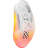 SteelSeries Aerox 3 Wireless Gen 2 Ghost, Gaming-Maus weiß/transparent