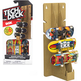 Spin Master Tech Deck - Fingerboard 6er-Display, Spielfahrzeug sortierter Artikel, mit 3 kompletten Boards und Zubehör