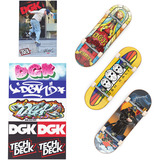 Spin Master Tech Deck - Fingerboard 6er-Display, Spielfahrzeug sortierter Artikel, mit 3 kompletten Boards und Zubehör