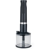 Wilfa Stabmixer Prostick IM4B-1000FP schwarz/edelstahl, 1.000 Watt, mit Zerkleinerer und Schneebesen, 2 Mixstäbe