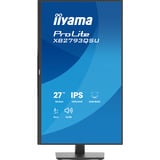 iiyama ProLite XB2793QSU-B1, LED-Monitor 68.5 cm (27 Zoll), schwarz (matt), QHD, IPS, HDMI, DP, USB-Hub, Höhenverstellung
