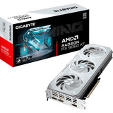 GIGABYTE Radeon RX 9060 XT GAMING OC ICE 16GB, Grafikkarte weiß
