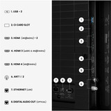 Hisense 55E7S PRO Hi-QLED-Fernseher 139 cm (55 Zoll), schwarz/dunkelgrau, UltraHD/4K, Free-Sync-Premium, 144Hz Panel
