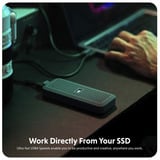  Hyper Drive EcoSmart USB4 SSD Enclosure, Laufwerksgehäuse dunkelblau