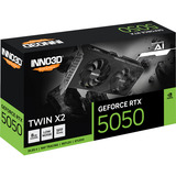 INNO3D GeForce RTX 5050 Twin X2 8GB, Grafikkarte DLSS 5, 3x DisplayPort, 1x HDMI 2.1