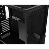 Thermaltake TR300 TG Black, Tower-Gehäuse schwarz, Tempered Glass