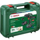 Bosch Heimwerken & Garten Akku-Bohrschrauber AdvancedDrill 18V-80 QuickSnap grün/schwarz, 2x Li-Ionen Akku 2,5Ah, POWER FOR ALL ALLIANCE