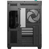 DeepCool CG530U 4F, Tower-Gehäuse schwarz, Gebogene Glasvitrine