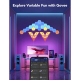 Govee Glide Hexa Lichtpaneele, LED-Leuchte 10er-Pack
