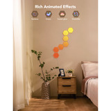 Govee Glide Hexa Lichtpaneele, LED-Leuchte 10er-Pack