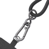 Intenso Handykette und Lade-/Datenkabel Cell Phone Charging Lanyard schwarz, 1,65 Meter, USB-C, PD3.0 / QC4.0, Nylon