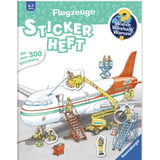 Ravensburger Wieso? Weshalb? Warum? Stickerheft - Flugzeuge, Lernbuch 