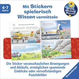Ravensburger Wieso? Weshalb? Warum? Stickerheft - Flugzeuge, Lernbuch 