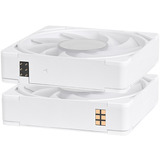 Thermaltake CT120 EX INFINITY, Gehäuselüfter weiß, 3er Pack, 124 mm