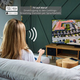 Toshiba 43UV3463DAW, LED-Fernseher 108 cm (43 Zoll), schwarz, UltraHD/4K, Triple Tuner, SmartTV, VIDAA