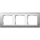 Gira Abdeckrahmen 3fach Aluminium aluminium, Retail