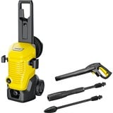Kärcher K 4 WCM Premium, Hochdruckreiniger gelb/schwarz, mit Dreckfräser und Schlauchtrommel