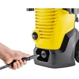 Kärcher K 4 WCM Premium, Hochdruckreiniger gelb/schwarz, mit Dreckfräser und Schlauchtrommel