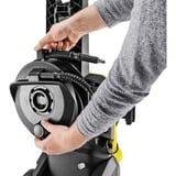 Kärcher K 4 WCM Premium, Hochdruckreiniger gelb/schwarz, mit Dreckfräser und Schlauchtrommel