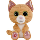NICI Glubschis Katze getigert Tabbrey ca. 15 Zentimeter, Kuscheltier braun