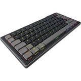 CHERRY XTRFY K63W Pro Compact Ultra-Wideband, Gaming-Tastatur schwarz, DE-Layout, Cherry MX Low Profile 2.0 Red