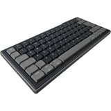 CHERRY XTRFY K63W Pro Compact Ultra-Wideband, Gaming-Tastatur schwarz, DE-Layout, Cherry MX Low Profile 2.0 Red