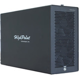 HighPoint RocketStor 8631D, Tower-Gehäuse schwarz, 1.300 Watt,  PCIe 5.0 x16 2nd Gen eGPU Exp.