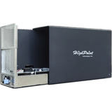 HighPoint RocketStor 8631D, Tower-Gehäuse schwarz, 1.300 Watt,  PCIe 5.0 x16 2nd Gen eGPU Exp.