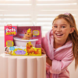 ZURU Pets Alive - Mommy Capybara and Baby Surprise, Spielfigur 