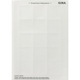Gira Beschriftungsbogen 52 x 52 Millimeter Retail