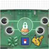 HORI Wireless HORIPAD Turbo (Pixel Grün), Gamepad grün/transparent, Nintendo Switch 2