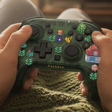 HORI Wireless HORIPAD Turbo (Pixel Grün), Gamepad grün/transparent, Nintendo Switch 2