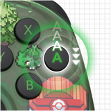 HORI Wireless HORIPAD Turbo (Pixel Grün), Gamepad grün/transparent, Nintendo Switch 2