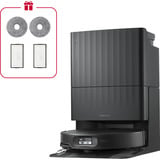 Roborock Qrevo Edge 2X, Saugroboter schwarz, inkl. Multifunktions-Dockingstation