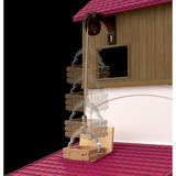 Schleich Horse Club Lakeside Villa & Paddock, Spielgebäude 