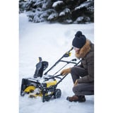Stanley Akku-Schneefräse (SCSNP460R2-QW), 36Volt (2x18V) schwarz/gelb, 2x Li-Ion-Akku 6,0Ah, 2x Ladegerät