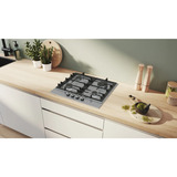 Bosch PCH6A5I90 Serie 6, Autarkes Kochfeld edelstahl/schwarz