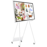 Samsung FLIP WM55FX, Public Display weiß/grau, UltraHD/4K, Touchfunktion, Multi‑Touch