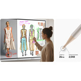 Samsung FLIP WM55FX, Public Display weiß/grau, UltraHD/4K, Touchfunktion, Multi‑Touch