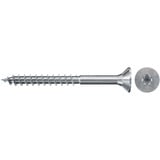 fischer Spanplattenschraube ClassicFast II 3,5x35 Senkkopf TX 1000 Stück, mit Teilgewinde, verzinkt