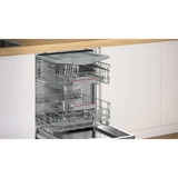 Bosch SMP4ECC72S Serie 4 , Spülmaschine edelstahl (dunkel)/schwarz, 60 cm, Home Connect