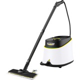 Kärcher SC 3 Deluxe EasyFix, Dampfreiniger weiß/schwarz, 1.900 Watt, mit Bodenreinigungsset EasyFix