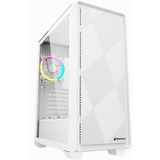 Sharkoon VS8 RGB Generalüberholt, Tower-Gehäuse weiß, Tempered Glass