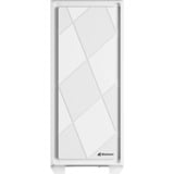 Sharkoon VS8 RGB Generalüberholt, Tower-Gehäuse weiß, Tempered Glass